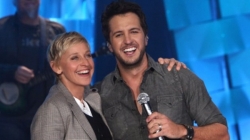 Luke Bryan and Ellen DeGeneres 2011